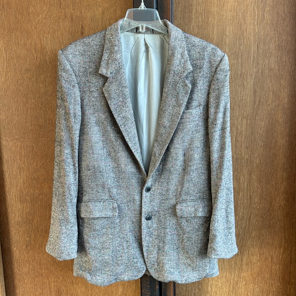 Vintage Tweed Blazer - 40L